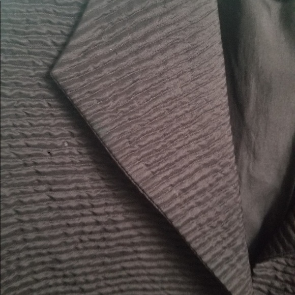 Eileen Fisher silk blended A-line blazer - Picture 5 of 11